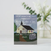 Uitnodiging kerkdag (Staand voorkant)