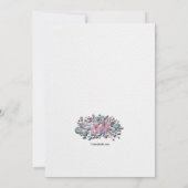 Uitnodiging kerstavond (Achterkant)