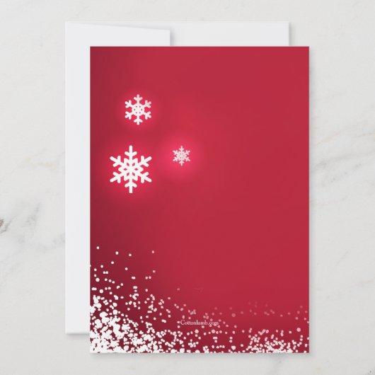 Uitnodiging kerstballen (Achterkant)