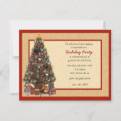 Uitnodiging kerstboomfeest (Voorkant)