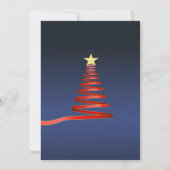 Uitnodiging kerstboomfeest (Achterkant)