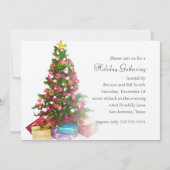 Uitnodiging kerstboomfeestdag (Voorkant)