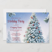 Uitnodiging kerstboomfeestdag (Voorkant)
