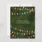 Uitnodiging kerstboomverlichting (Achterkant)