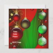 Uitnodiging kerstfeest (Achterkant)