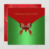 Uitnodiging kerstfeest (Voorkant / Achterkant)