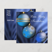 Uitnodiging kerstfeest (Voorkant / Achterkant)