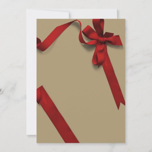 Uitnodiging | Kerstfeest (Achterkant)