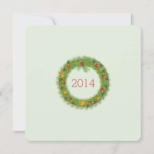 Uitnodiging kerstfeestdag (Achterkant)