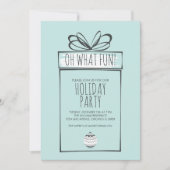 Uitnodiging kerstfeestdag (Voorkant)