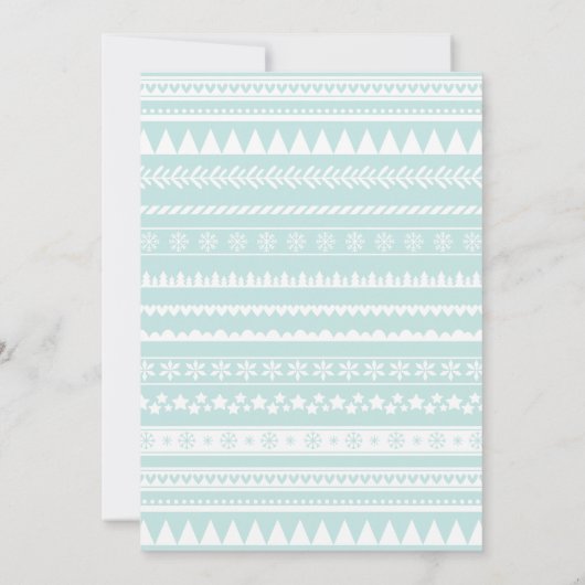 Uitnodiging kerstfeestdag (Achterkant)