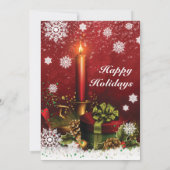 Uitnodiging kerstfeestdag (Achterkant)