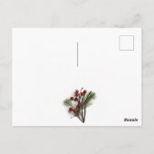 Uitnodiging kerstfeestdag (Achterkant)