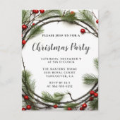 Uitnodiging kerstfeestdag (Voorkant)