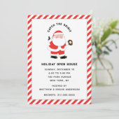 Uitnodiging kerstfeestdag (Staand voorkant)