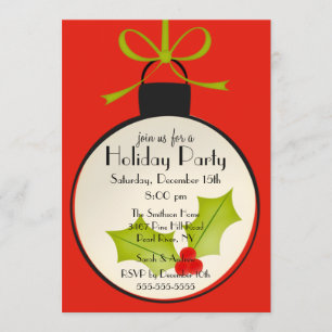 Uitnodiging kerstfeestdag