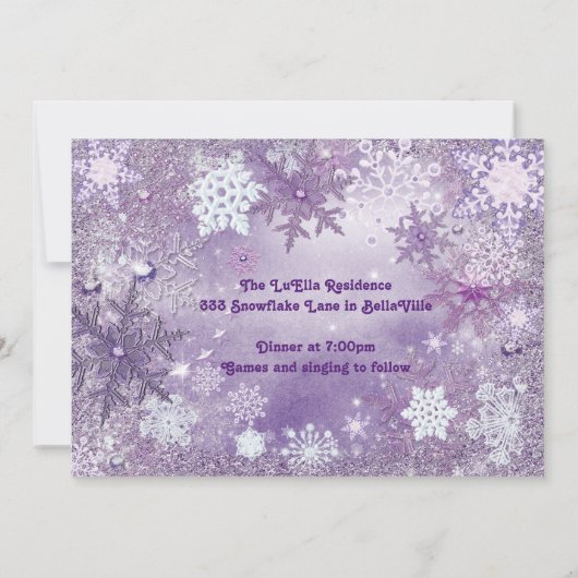 Uitnodiging kerstfeestdag (Achterkant)