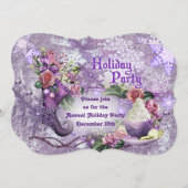 Uitnodiging kerstfeestdag (Voorkant / Achterkant)