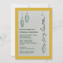 Uitnodiging kerstfeestdag