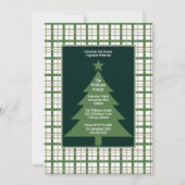 Uitnodiging kerstfeestdag feestdag (Voorkant)