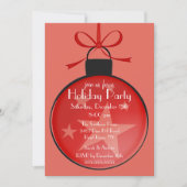 Uitnodiging kerstfeestdag kerstfeestdag (Voorkant)