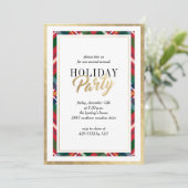 Uitnodiging kerstfeestdag Lijst (Staand voorkant)