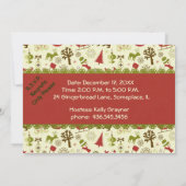 Uitnodiging kerstkerstmis (Achterkant)