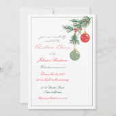 Uitnodiging kerstmis (Voorkant)
