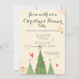 Uitnodiging kerstmis