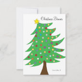 Uitnodiging kerstmis (Voorkant)