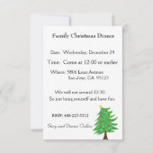 Uitnodiging kerstmis (Achterkant)