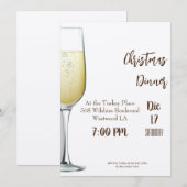 Uitnodiging kerstmis (Voorkant / Achterkant)