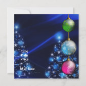 Uitnodiging Kerstmis Kerstfeest Boxes (Achterkant)