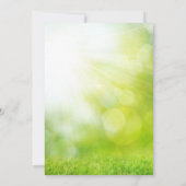 Uitnodiging Kerstmis prachtig uniek (Achterkant)