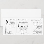 Uitnodiging kikkerbruiloft - Religie (Voorkant / Achterkant)