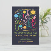 Uitnodiging Kinder partij (Staand voorkant)