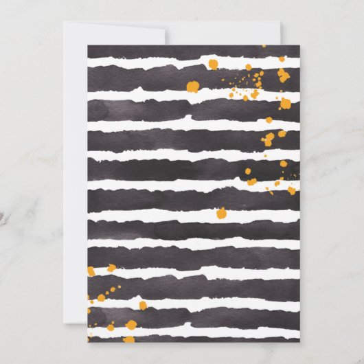 Uitnodiging Kinder partij Halloween (Achterkant)