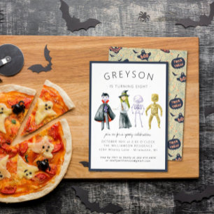 Uitnodiging Kinder partij Halloween