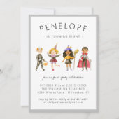 Uitnodiging Kinder partij Halloween (Voorkant)