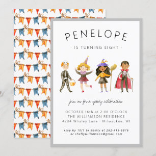 Uitnodiging Kinder partij Halloween