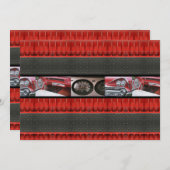 Uitnodiging  Klassieke Kars Partij (Voorkant / Achterkant)