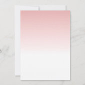 Uitnodiging kleine prinses, baby op komst uitnodig (Achterkant)