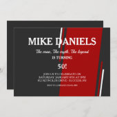 Uitnodiging Kleurenexplosie (Voorkant / Achterkant)