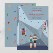 Uitnodiging Klimfeest (Voorkant / Achterkant)