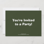 Uitnodiging Koalas Birthday (Achterkant)