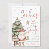 Uitnodiging Koekjes met Sinterklaas (Voorkant)
