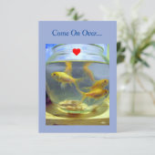 UITNODIGING - KOM LANGS - DAMES UITGENODIGD! (Staand voorkant)