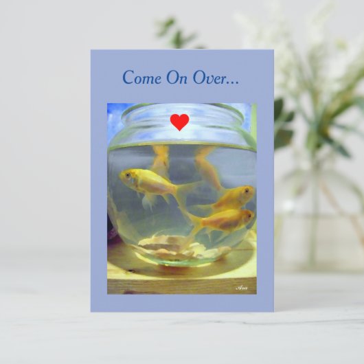 UITNODIGING - KOM LANGS - DAMES UITGENODIGD! (Staand voorkant)