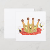 Uitnodiging koningin Bee (Voorkant / Achterkant)