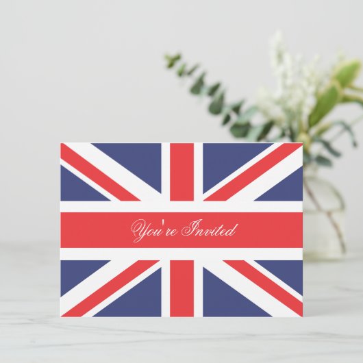 Uitnodiging koningin Diamond Jubilee (Staand voorkant)
